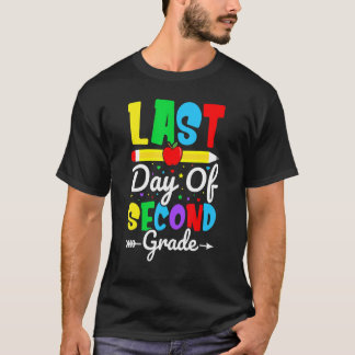 Camiseta Happy Last Day Of Second Grade for Teacher Student