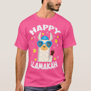 Camiseta Happy Llamakah Hanukkah Funny Llamaorah Premium T-