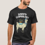 Camiseta Happy Llamakah Llama Menorah Hanukkah Chanukah Jew<br><div class="desc">Agarra esta feliz Llamakah Llama Menorah T-Shirt como regalo de Hanukkah o Chanukah 2020 presente para tu amigo judío o miembro de la familia. ¡Haz girar tu dreidel por 8 noches usando este feo Navidad judío Pajama Hebreo y ten un feliz Hannukah!</div>