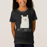 Camiseta Happy Llamakkah Blue Hanukah Llama Cute<br><div class="desc">¡Feliz Llamakkah!</div>