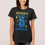 Camiseta Happy Llamakkah Hanukkah Llama Chanukah Alpaca Col<br><div class="desc">Happy Llamakkah Hanukkah Llama Chanukah Alpaca Colorous</div>