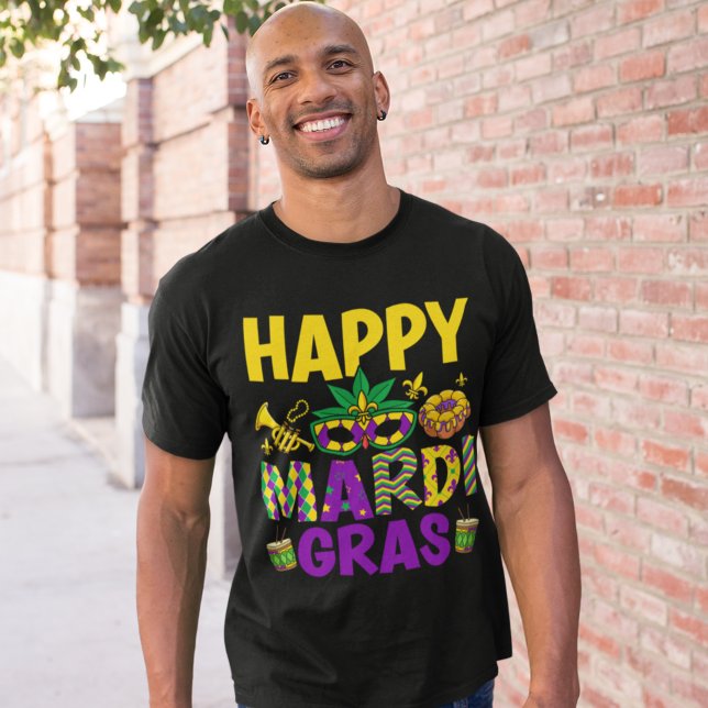 Camiseta Happy Mardi Gras – Perfect for the Ultimate Carniv (Subido por el creador)