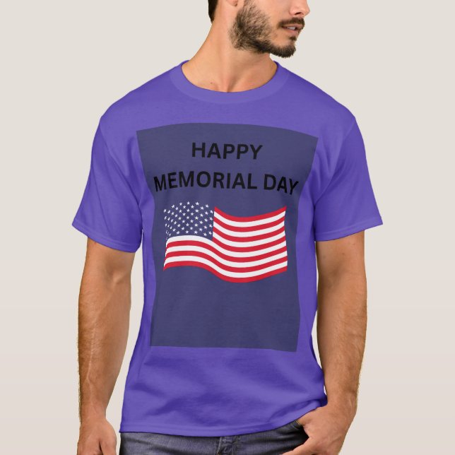 CAMISETA HAPPY MEMORIAL DAY (Anverso)