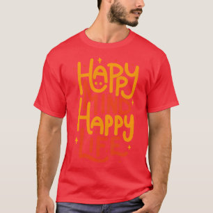 Camiseta Happy Mind Happy Life de Tobe Fonseca