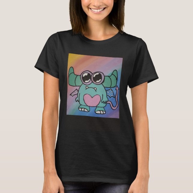 Camiseta Happy monster (Anverso)