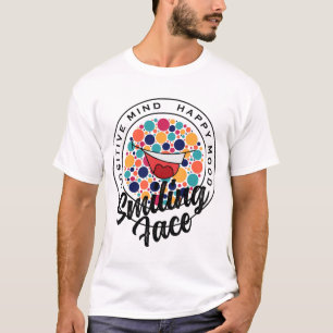 CAMISETA HAPPY MOOD SONRIENDO.