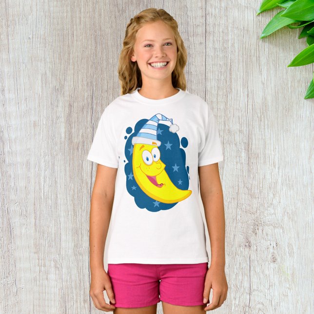 Camiseta Happy Moon Face (Subido por el creador)