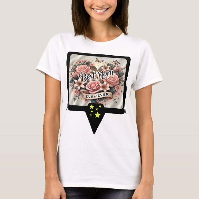 Camiseta Happy Mother Day, Feliz día de la Madre, Madres,Tw (Anverso)