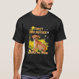 Camiseta Happy Mother's Day Dog Mom Dog Mother Gift