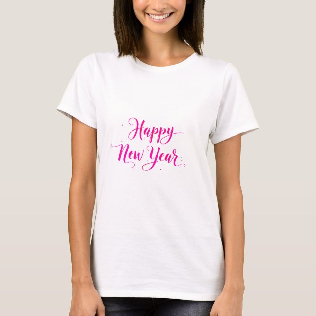 Camiseta Happy New Year  (Anverso)