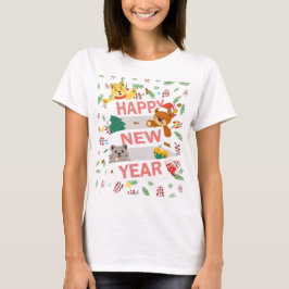 Camiseta Happy new year