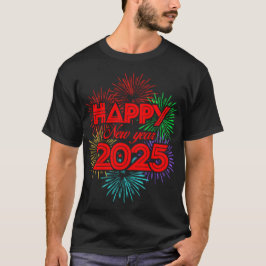 Camiseta Happy New Year 2025