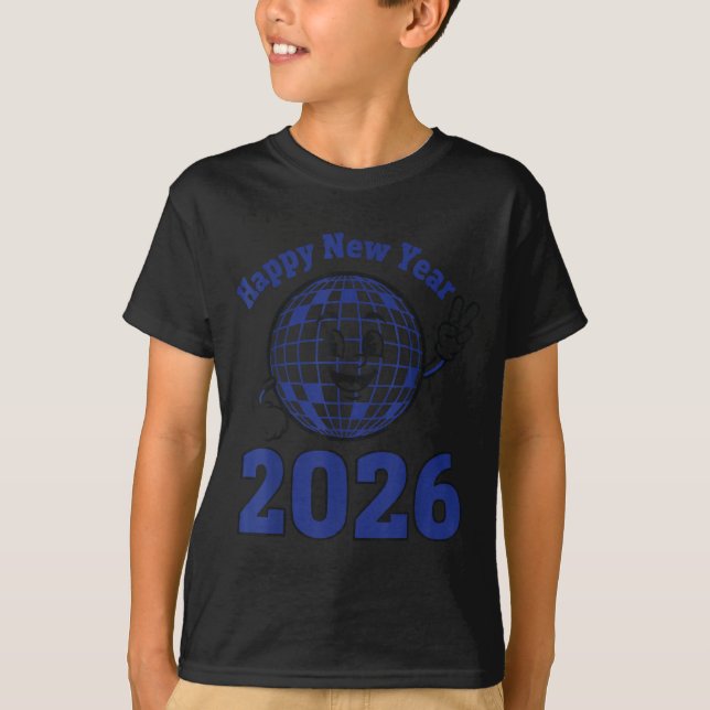 Camiseta Happy New Year 2026 Celebration Design  (Anverso)