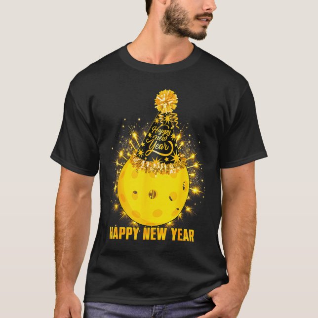 Camiseta Happy New Year 2026 Ckleball Party Hat New Years E (Anverso)