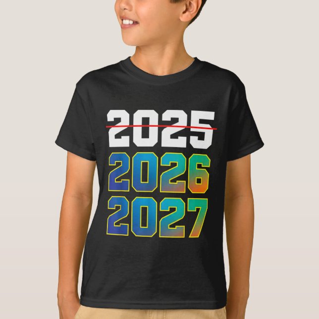 Camiseta Happy New Year 2026 Coming Soon 2027 Funny 67 Meme (Anverso)