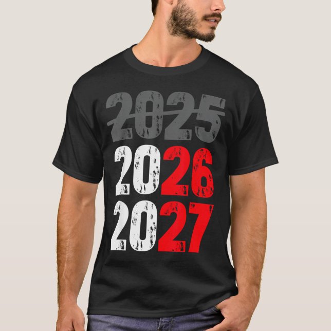 Camiseta Happy New Year 2026 Coming Soon 2027 Funny 67 Meme (Anverso)