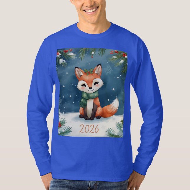 Camiseta happy new year 2026 long sleeve shirt (Anverso)