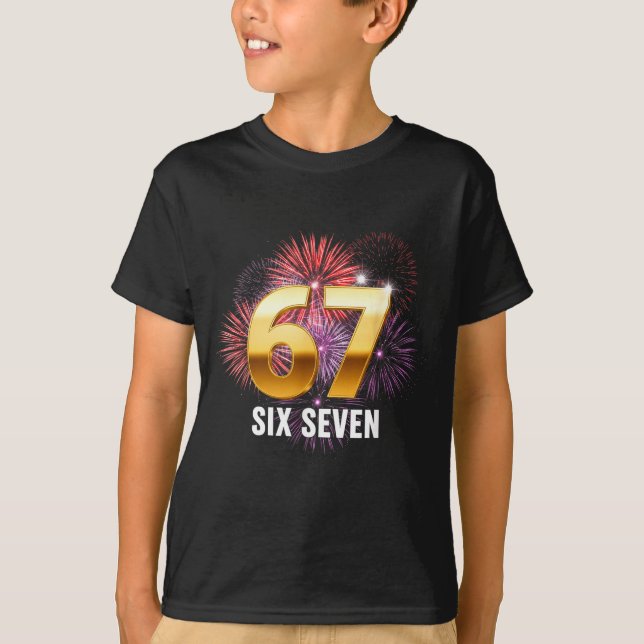 Camiseta Happy New Year 2026 New Year's Eve Party 67 Six Se (Anverso)