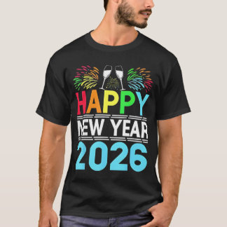 Camiseta Happy New Year 2026 NYE Party - Funny New Years Ev