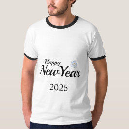 Camiseta Happy New Year Custom Present