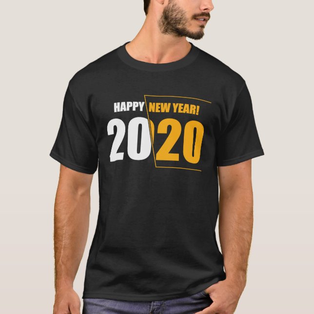 Camiseta Happy New Year Eve 2020 20 and 20 Party Midnight N (Anverso)