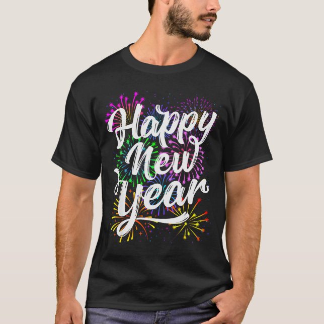 Camiseta Happy New Year Party Supplies 2026 Family Matching (Anverso)