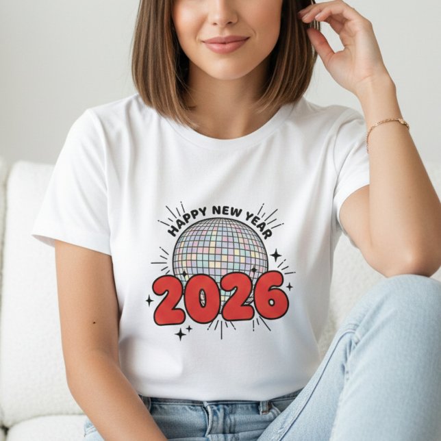Camiseta Happy New Year T-shirt, New Year 2026 shirt (Subido por el creador)