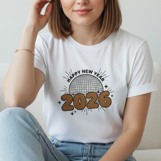 Camiseta Happy New Year T-shirt, New Year 2026 shirt (Subido por el creador)