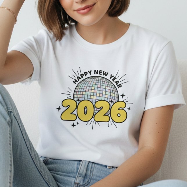 Camiseta Happy New Year T-shirt, New Year 2026 shirt (Subido por el creador)