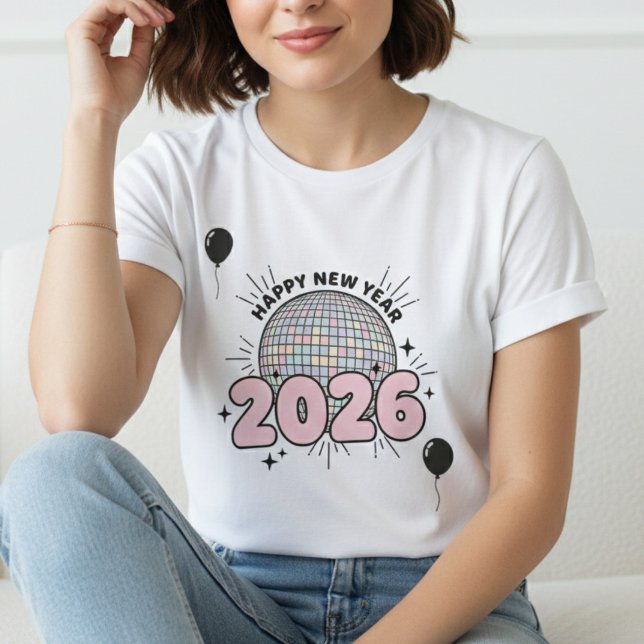 Camiseta Happy New Year T-shirt, New Year 2026 shirt (Subido por el creador)