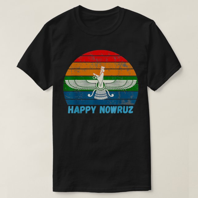 Camiseta Happy Nowruz, Happy Persian New Year Tee Celebrate (Diseño del anverso)