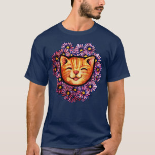 Camiseta Happy Orange Tabby Cat