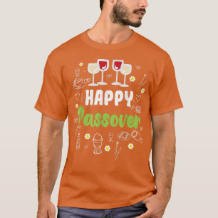 Camiseta Happy Passover Meal Seder Jewish Holiday 2022 T-Sh