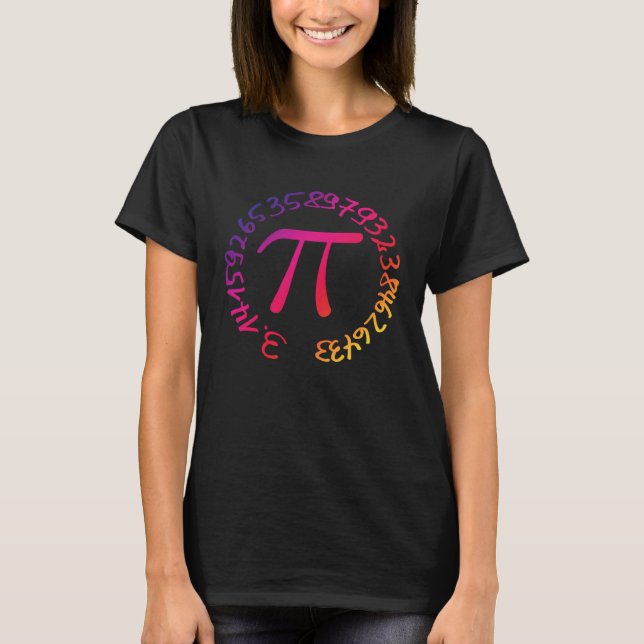 Camiseta Happy Pi Day March 14 Circular 3 14 Many Digits Sc (Anverso)