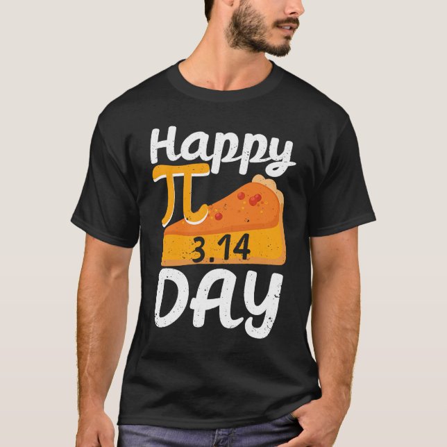 Camiseta Happy Pi Day Math Slice Of Pie Pun Pumpkin Pie Ner (Anverso)