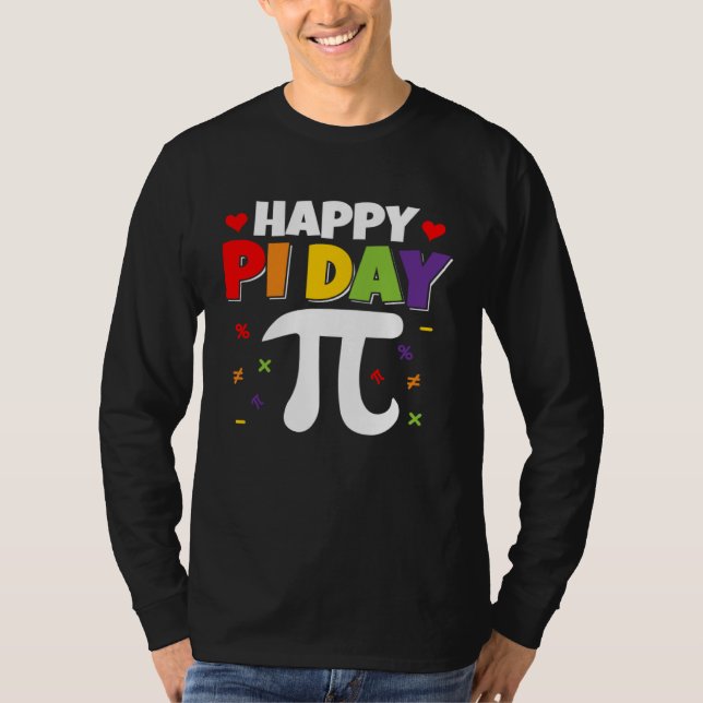 Camiseta Happy Pi Day Math Teachers Student Professor Pi Da (Anverso)