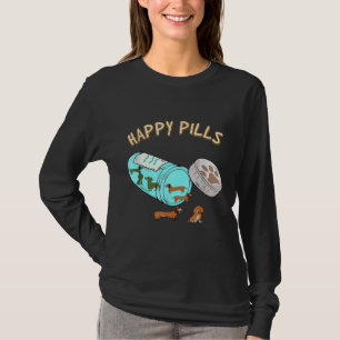 Camiseta Happy Pills Dachshund Dog Lover