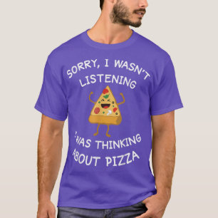 Camiseta Happy Pizza Food Lover Graciosa Comida