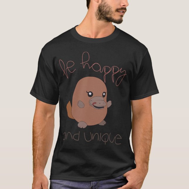 Camiseta Happy Platypus T-Shirt (Anverso)