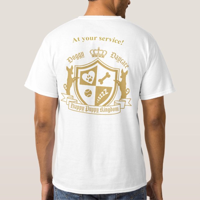 Camiseta Happy Puppy Kingdom T-Shirt (Reverso)