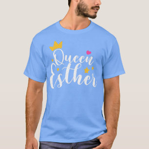Camiseta Happy Purim Costume Idea Reina Esther Jewis hebrea