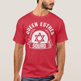 Camiseta Happy Purim Costume Idea Reina Esther Squad judío