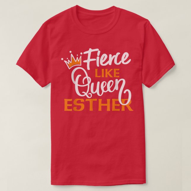Camiseta Happy Purim Design Idea Reina Esther Hebreo Judío (Diseño del anverso)