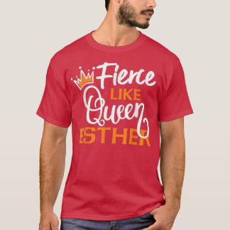 Camiseta Happy Purim Design Idea Reina Esther Hebreo Judío