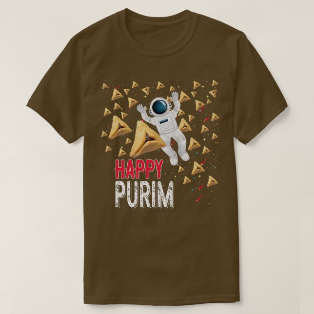 Camiseta Happy Purim Funny Hamantaschen Gift Purim Jewish H (Diseño del anverso)