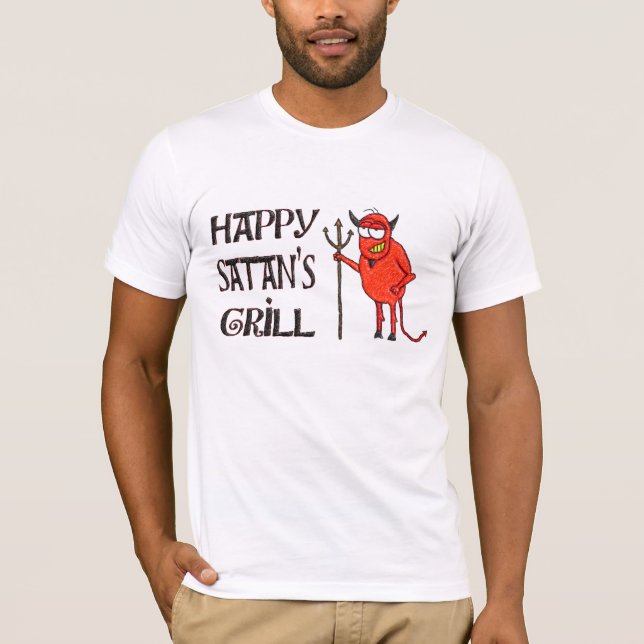 Camiseta Happy Satan's Grill (Anverso)