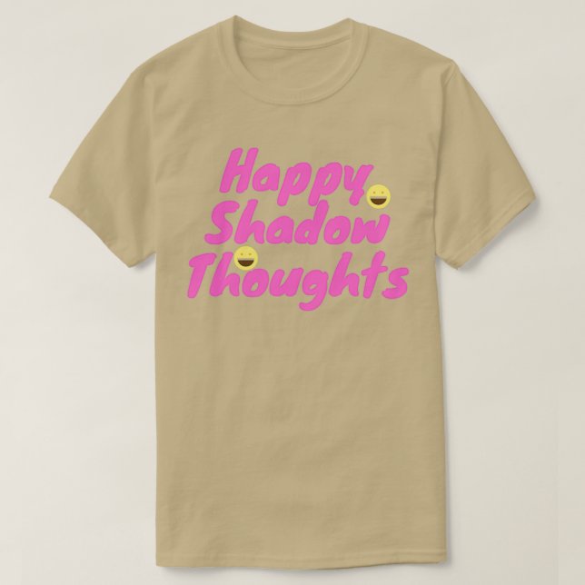 Camiseta Happy Shadow Thoughts Lightweight Hoodie (Diseño del anverso)