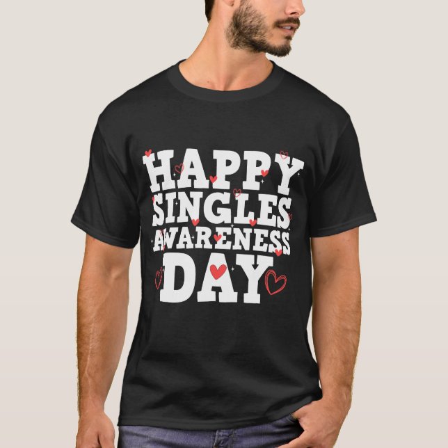 Camiseta Happy Singles asarness Day 2024 (Anverso)
