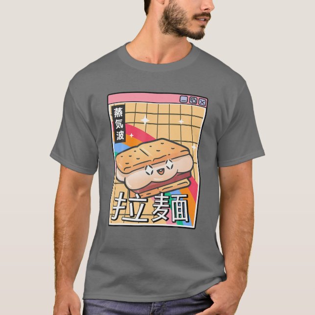 Camiseta Happy Smore Digital Japan Style Otaku Anime Va (Anverso)