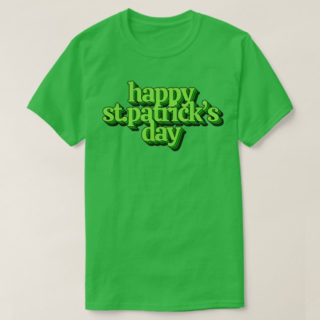 Camiseta Happy St (Diseño del anverso)